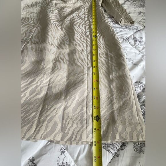 Kay Unger New York midi dress with shawl collar size 8 - Picture 5 of 10